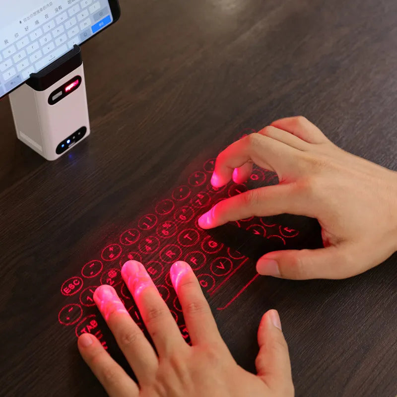 Teclado y Ratón Virtual de Proyección