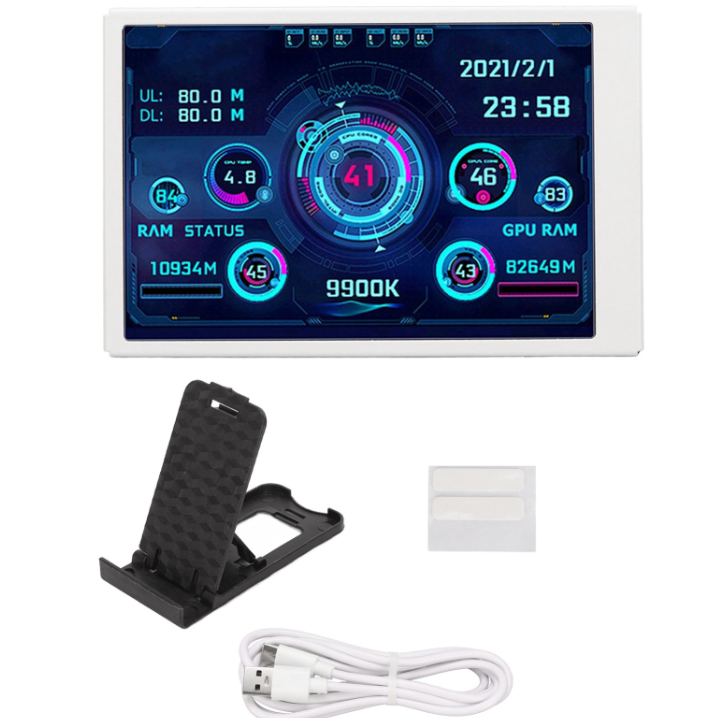 Pantalla de Datos Compacta para Hardware