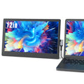 Monitor de Viaje Maxfree 12" Full HD Plug&Play con Cubierta Inteligente