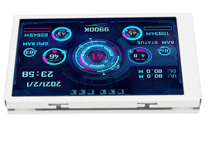 Pantalla de Datos Compacta para Hardware