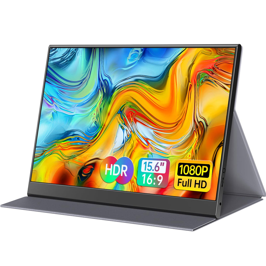 Monitor Portátil ForHelp 15.6" FHD - Extensor de Pantalla USB-C/HDMI