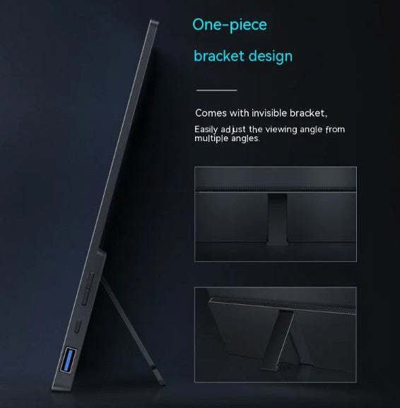 Monitor Portátil Táctil 15.6" Full HD - Pantalla IPS para Laptop, Switch y Mac